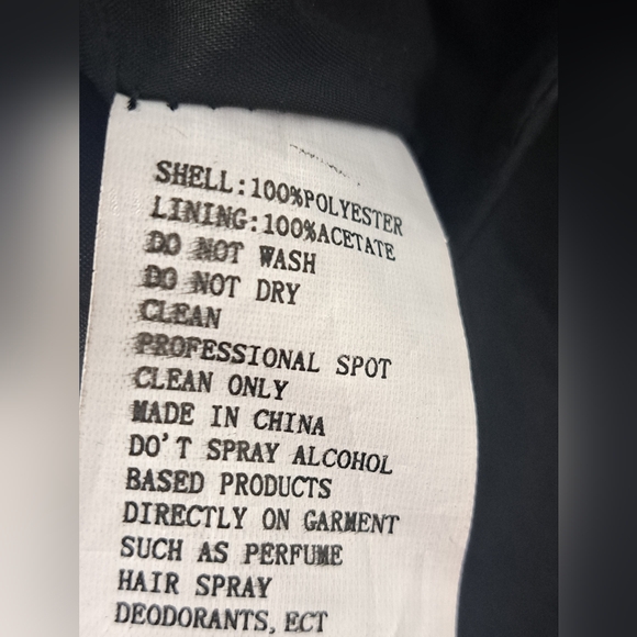 Mac Duggal The Bubbly Black Faille High Waisted Midi Full Circle Skirt Size S - Picture 8 of 8